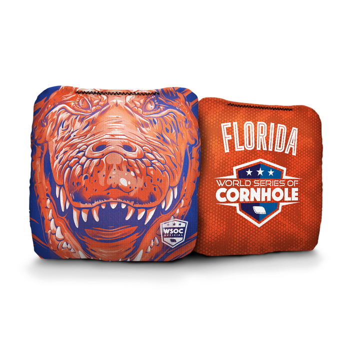 World Series of Cornhole 6-IN Professional Cornhole Bag Rapter - Florida Gators