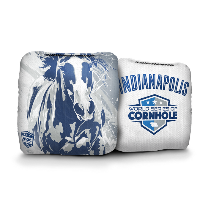 Indianapolis Colts - 6 Inch WSOC Official Pro Cornhole Bags