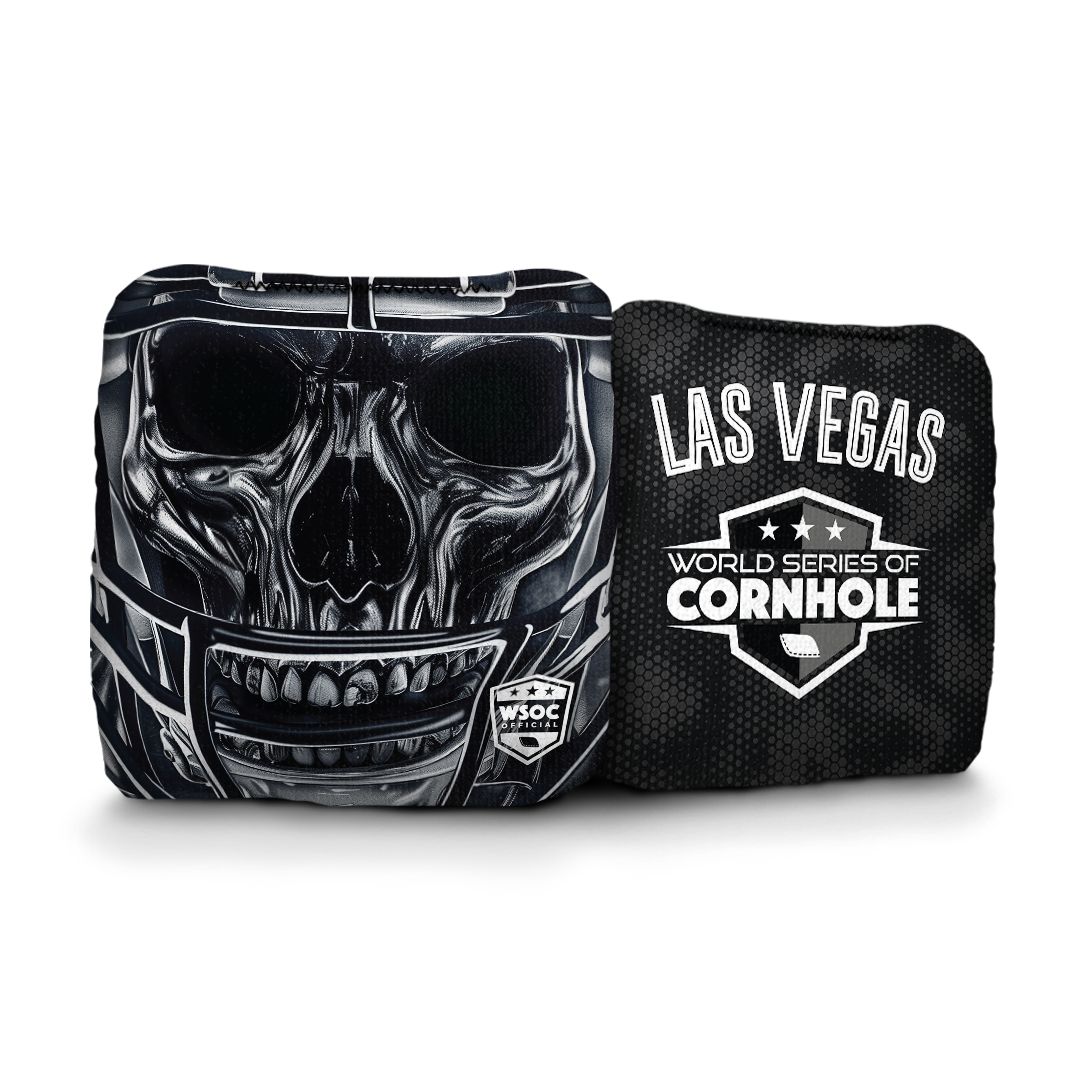 World Series of Cornhole 6-IN Professional Cornhole Bag Rapter - Las Vegas Raiders