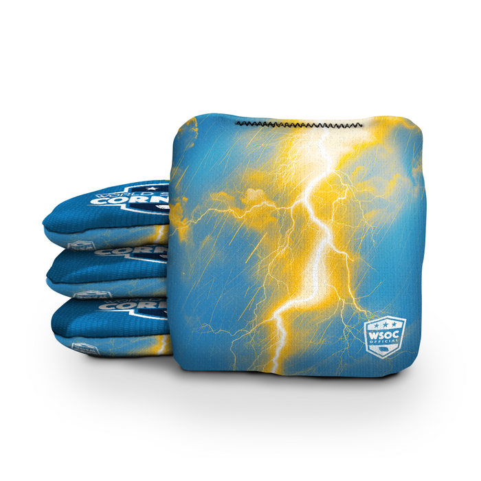 Los Angeles Chargers - 6 Inch WSOC Official Pro Cornhole Bags