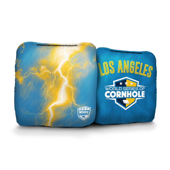 Los Angeles Chargers - 6 Inch WSOC Official Pro Cornhole Bags