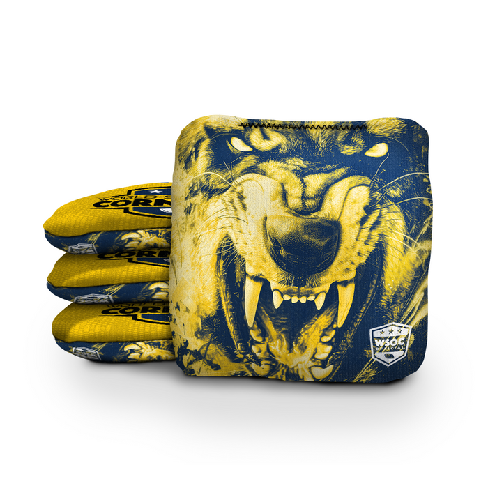 World Series of Cornhole 6-IN Professional Cornhole Bag Rapter - Michigan Wolverines