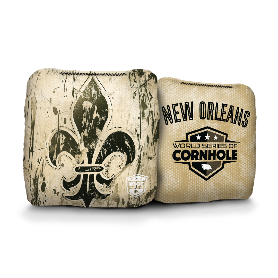 World Series of Cornhole 6-IN Professional Cornhole Bag Rapter - New Orleans Saints