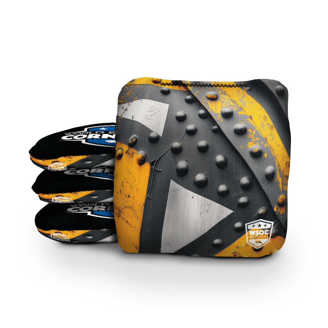 Cornhole Bean Bags Set Di 8 Sacchetti Regolazione ACA PITTSBURGH STEELERS - Foto 11