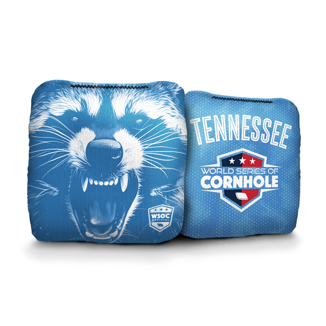 World Series of Cornhole Official 6-IN Professional Cornhole Bag Rapter - Tennessee Titans