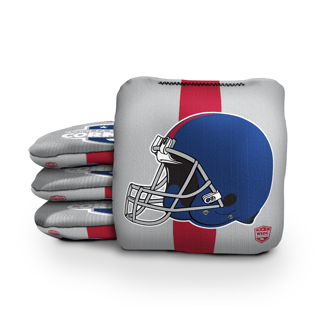 World Series of Cornhole 6-IN Professional Cornhole Bag Rapter - New York Giants