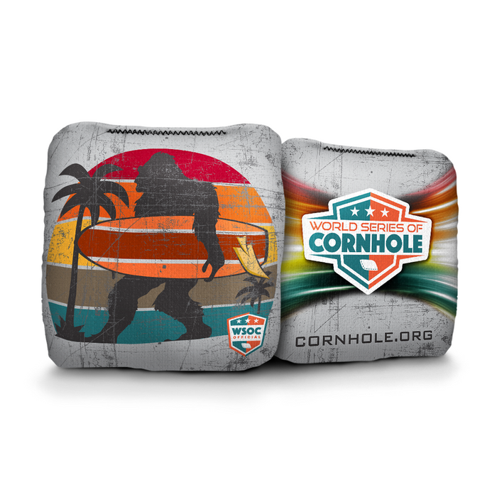 Surfing Sasquatch - 6 Inch WSOC Official Pro Cornhole Bags