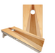 World Series of Cornhole Official 2' x 4' Professional Cornhole Board Runway 2402P - Wood Triangle