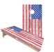 World Series of Cornhole Official 2' x 4' Professional Cornhole Board Runway 2402P - American Flag Regular