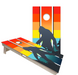 World Series of Cornhole Official 2' x 4' Professional Cornhole Board Runway 2402P - Retro Sasquatch