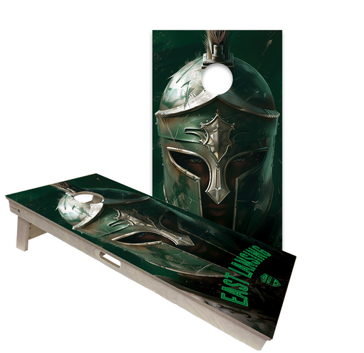 World Series of Cornhole Official 2' x 4' Professional Cornhole Board Runway 2402P - Michigan State Spartans