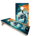 World Series of Cornhole Official 2' x 4' Professional Cornhole Board Runway 2402P - Miami Dolphins