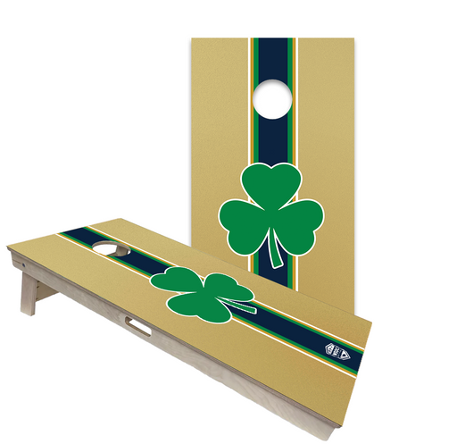 World Series of Cornhole Official 2' x 4' Professional Cornhole Board Runway 2402P - Notre Dame Fighting Irish