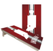 World Series of Cornhole Official 2' x 4' Professional Cornhole Board Runway 2402P - Indiana Hoosiers