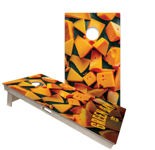 World Series of Cornhole Official 2' x 4' Professional Cornhole Board Runway 2402P - Green Bay Packers