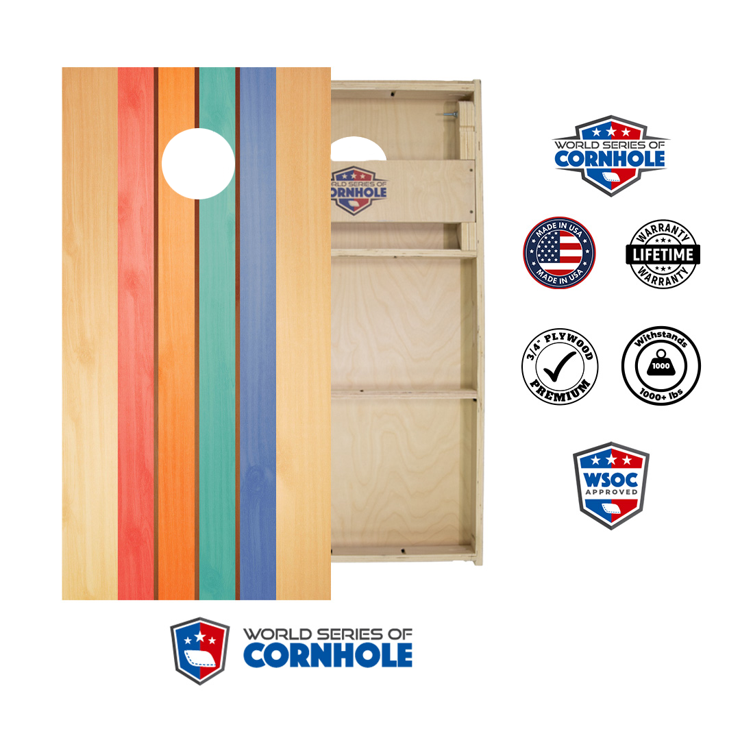 Retro & Vintage Cornhole Boards | World Series of Cornhole