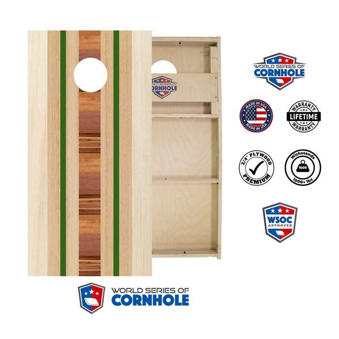 World Series of Cornhole Official 2' x 4' Professional Cornhole Board Runway 2402P - Sierra Surf Board