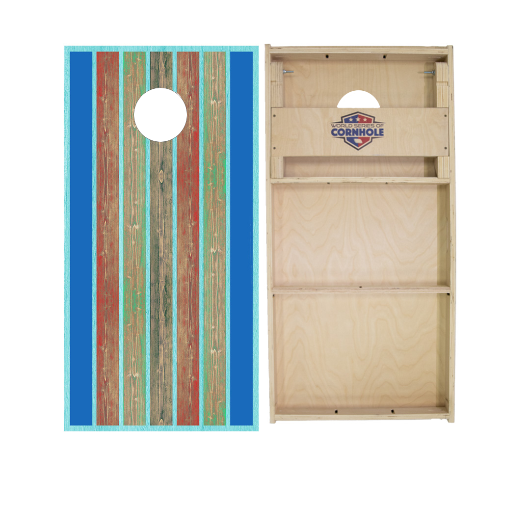 World Series of Cornhole Official 2' x 4' Professional Cornhole Board Runway 2402P - Surf Board