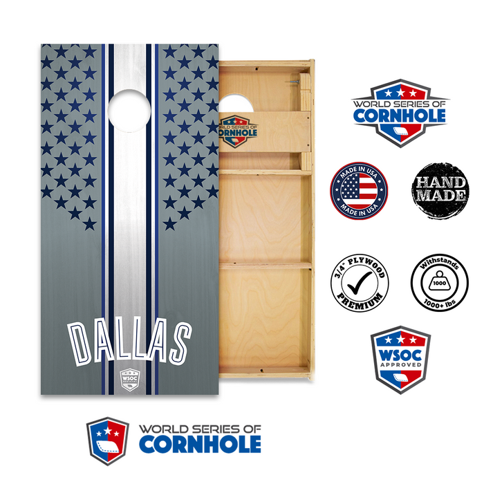 World Series of Cornhole Official 2' x 4' Professional Cornhole Board Runway 2402P - Dallas Cowboys