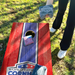 World Series of Cornhole Lightweight Cornhole Set - Red and Blue Patriotic Boards with Red and Blue Bags