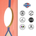 World Series of Cornhole Lightweight Cornhole Set - Hunter Surfboard Boards with Red and Teal Bags