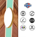 World Series of Cornhole Lightweight Cornhole Set - Surfboard Boards with Red and Royal Blue Bags