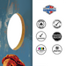 World Series of Cornhole Lightweight Cornhole Set - Arches National Park Daytime Boards with Red and Royal Blue Bags
