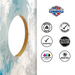 World Series of Cornhole Lightweight Cornhole Set - Yellowstone Old Faithful National Park Daytime Boards with Red and Royal Blue Bags