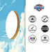 World Series of Cornhole Lightweight Cornhole Set - Shenandoah National Park Daytime Boards with Red and Royal Blue Bags