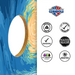 World Series of Cornhole Lightweight Cornhole Set - Zion National Park Daytime Boards with Red and Royal Blue Bags