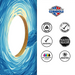 World Series of Cornhole Lightweight Cornhole Set - Glacier National Park Nighttime Boards with Red and Royal Blue Bags