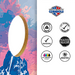 World Series of Cornhole Lightweight Cornhole Set - Grand Teton National Park Nighttime Boards with Red and Royal Blue Bags