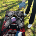 World Series of Cornhole Lightweight Cornhole Set - Georgia Bulldogs Boards with Black and Red Bags