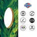 World Series of Cornhole Lightweight Cornhole Set - Seattle Seahawks Boards with Kelly Green and Navy Blue Bags