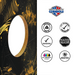 World Series of Cornhole Lightweight Cornhole Set - Pitt Panthers Boards with Yellow and Royal Blue Bags