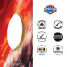 World Series of Cornhole Lightweight Cornhole Set - Kansas City Chiefs Boards with Yellow and Red Bags