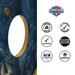 World Series of Cornhole Lightweight Cornhole Set - Michigan Wolverines Boards with Maize and Blue Bags