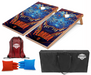 World Series of Cornhole Lightweight Cornhole Set - Florida Gators Boards with Orange and Turquoise Bags