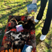 World Series of Cornhole Lightweight Cornhole Set - Tampa Bay Buccaneers Boards with Black and Red Bags