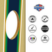 World Series of Cornhole Lightweight Cornhole Set - Notre Dame Fighting Irish Boards with Gold and Royal Blue Bags