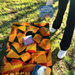 World Series of Cornhole Lightweight Cornhole Set - Green Bay Packers Boards with Gold and Hunter Green Bags
