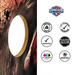 World Series of Cornhole Lightweight Cornhole Set - Washington Commanders Boards with Yellow and Red Bags