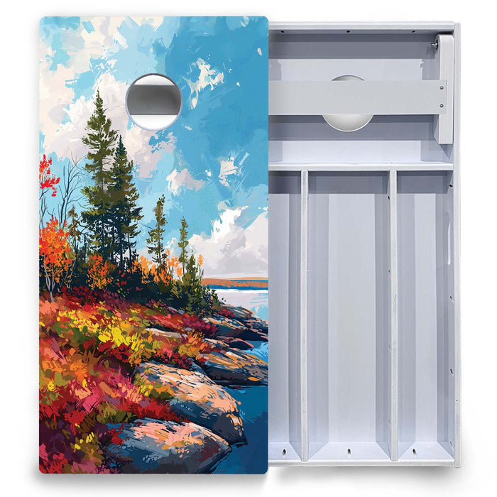 World Series of Cornhole Board Official All-Weather - Acadia National Park