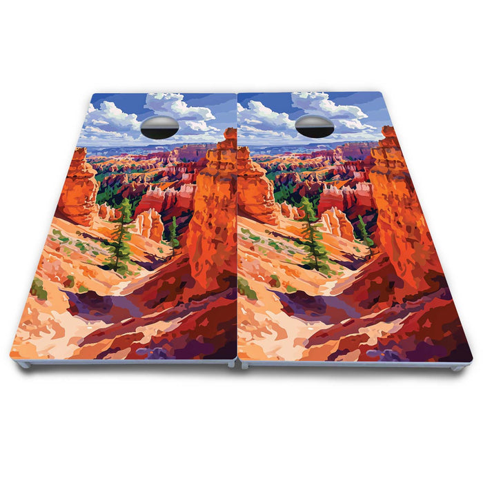 World Series of Cornhole Board Official All-Weather - Bryce Canyon