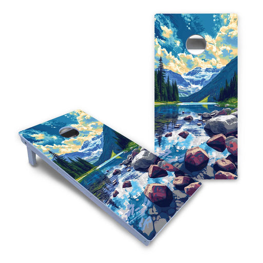 World Series of Cornhole Board Official All-Weather - Glacier National Park