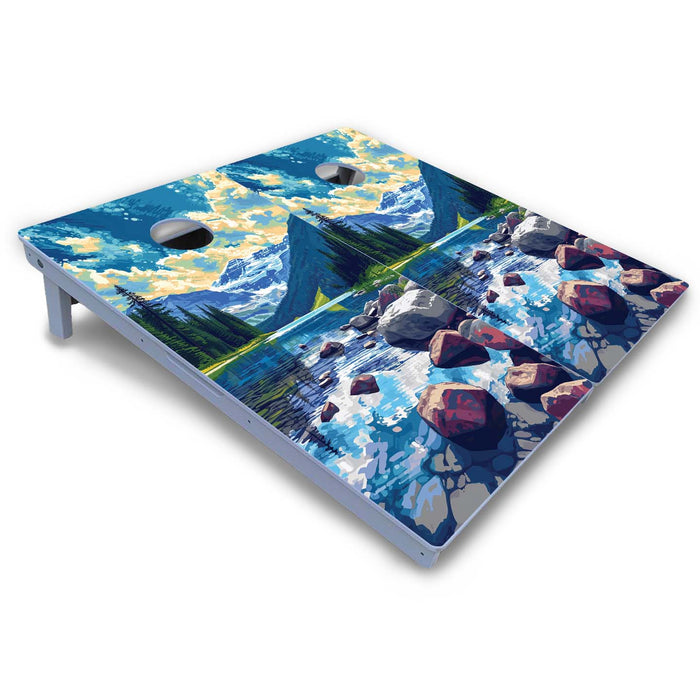 World Series of Cornhole Board Official All-Weather - Glacier National Park