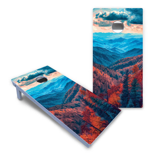 World Series of Cornhole Board Official All-Weather - Great Smokey Mountains