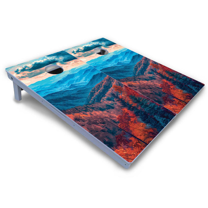 World Series of Cornhole Board Official All-Weather - Great Smokey Mountains