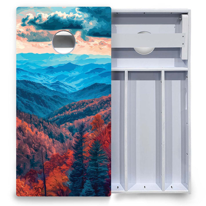 World Series of Cornhole Board Official All-Weather - Great Smokey Mountains