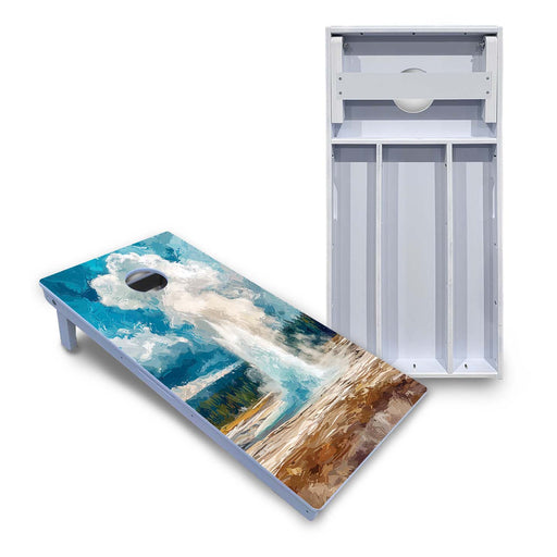 World Series of Cornhole Board Official All-Weather - Old Faithful Geyser